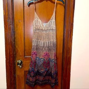 Spaghetti strap summer dress 🌸☀️